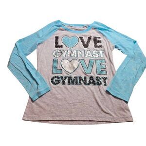 Justice Gymnastics longsleeve shirt 12